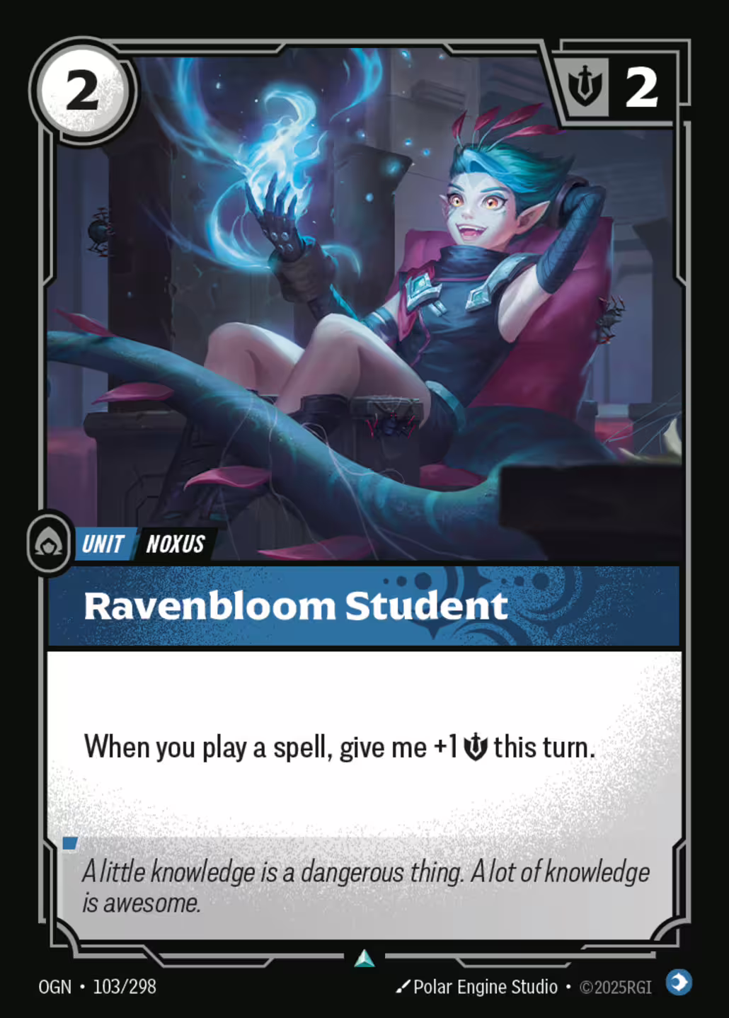Ravenbloom Student, Origins, Standard printing