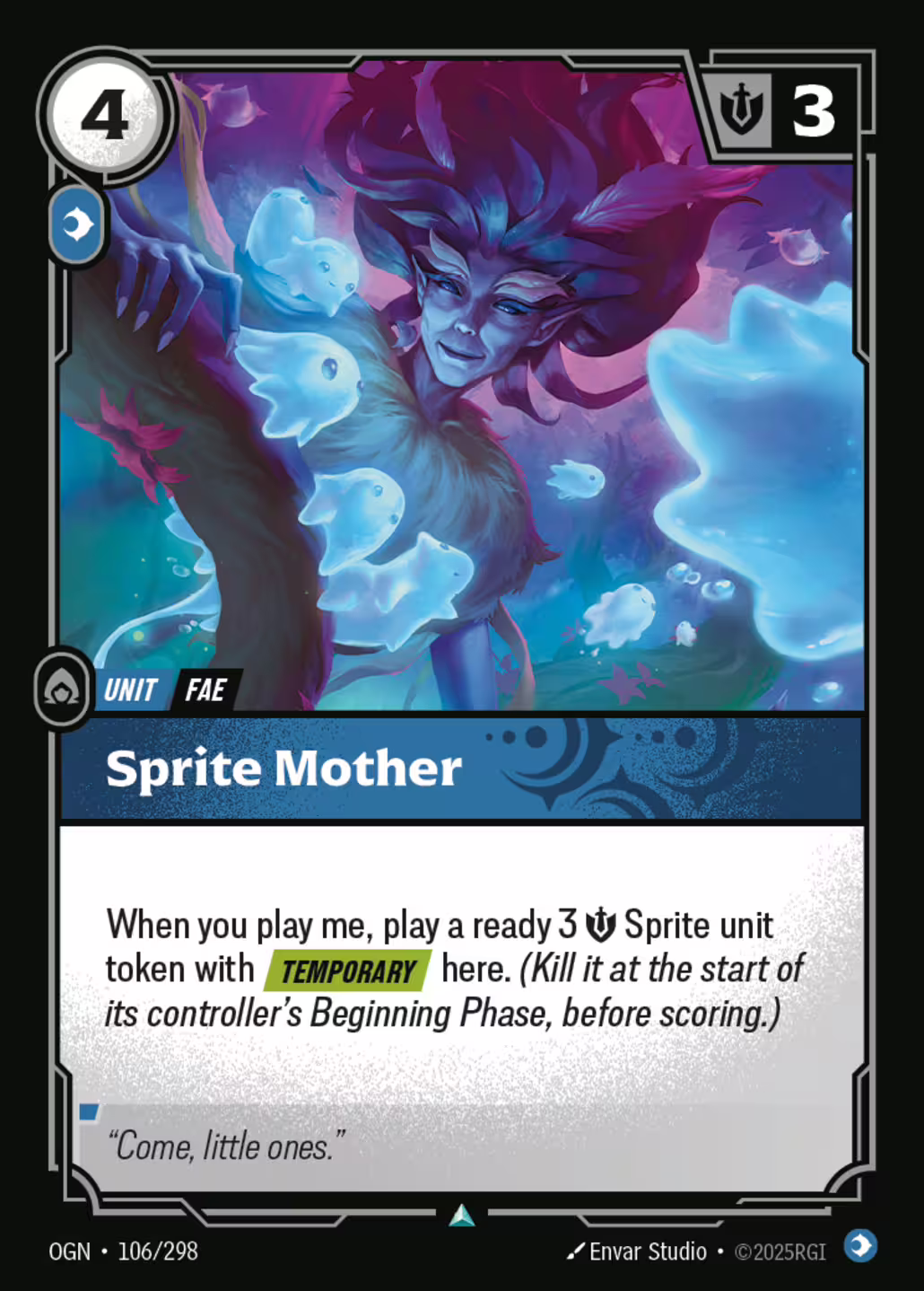 Sprite Mother, Origins, Standard printing