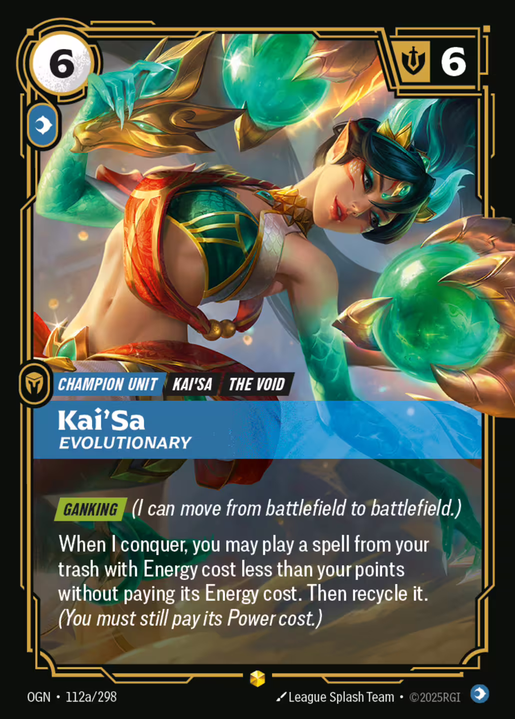 Kai'Sa, Evolutionary, Origins, Alt Art printing
