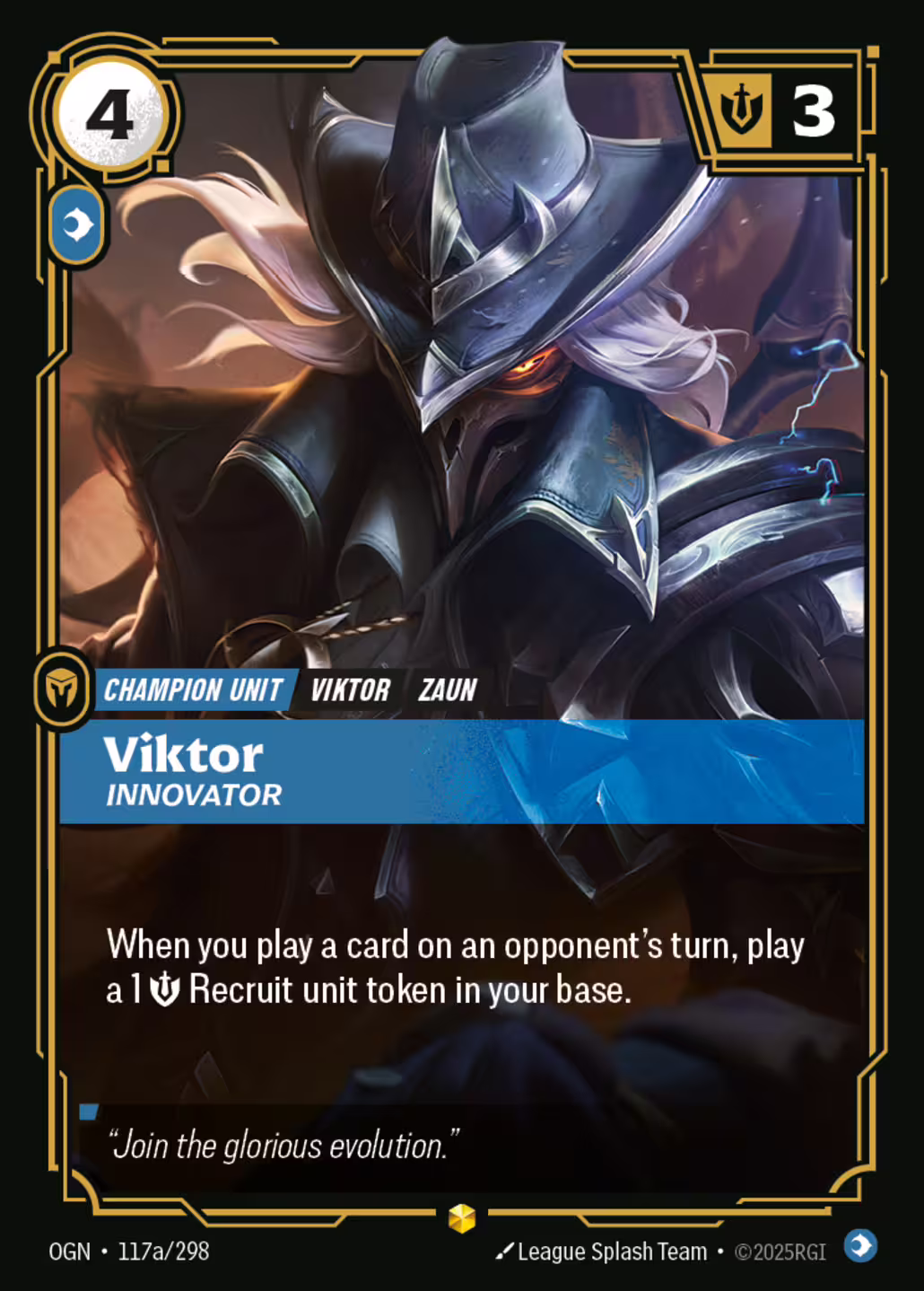 Viktor, Innovator, Origins, Alt Art printing