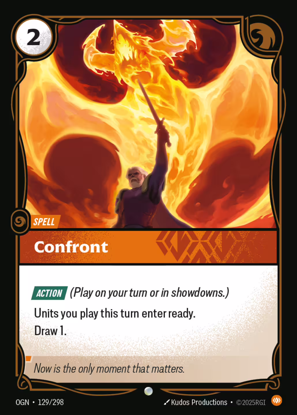 Confront, Origins, Standard printing