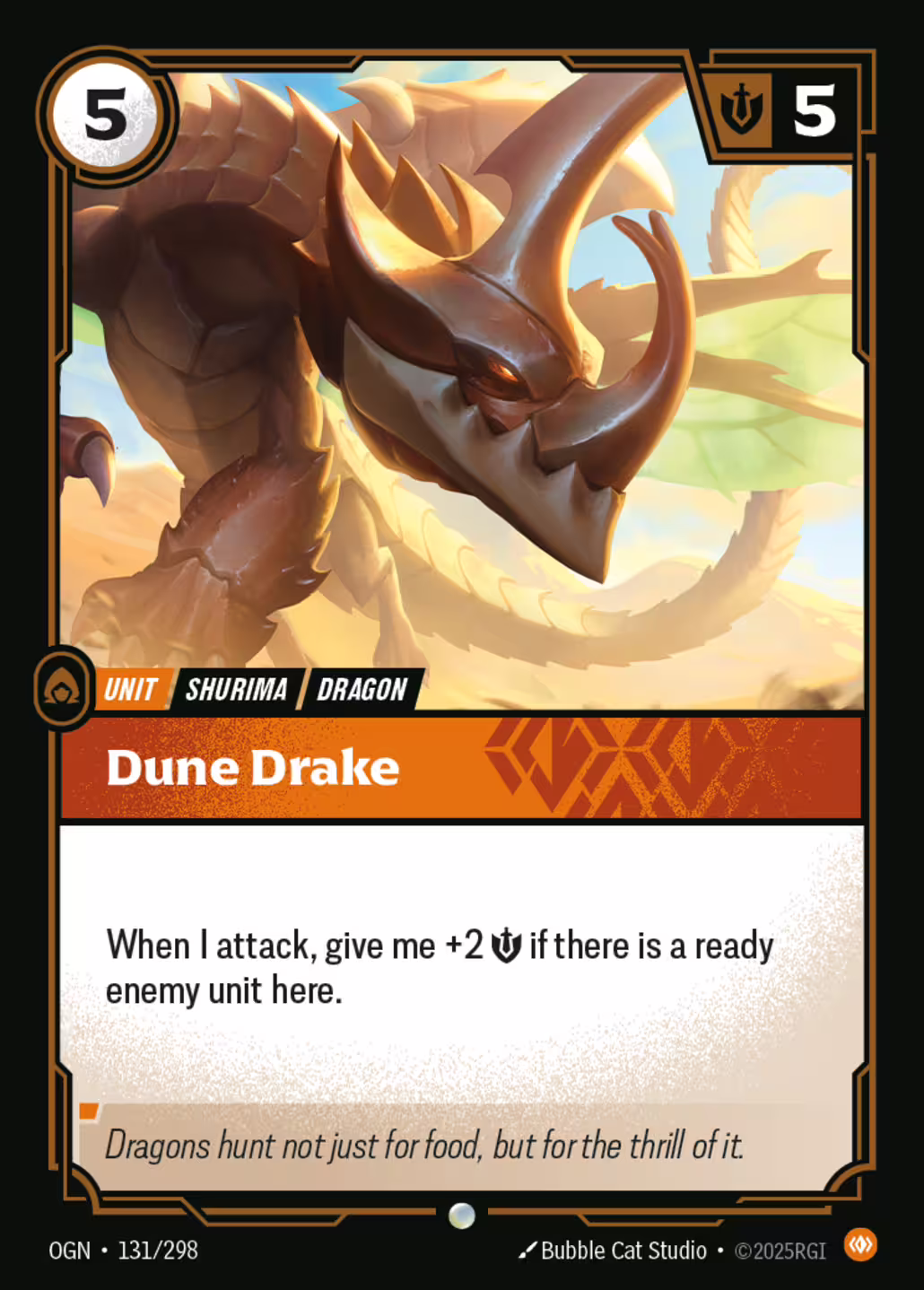 Dune Drake, Origins, Standard printing