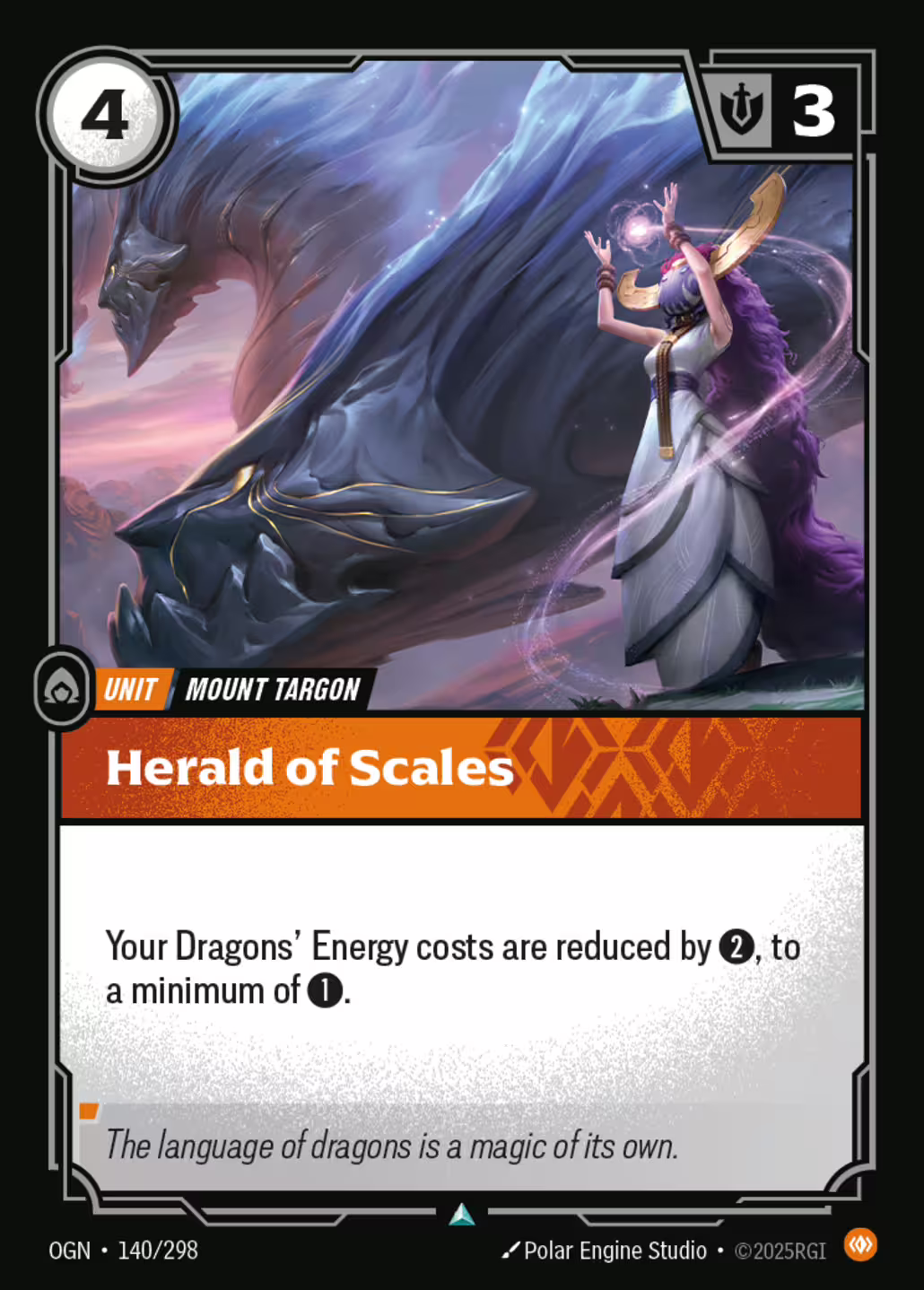 Herald of Scales, Origins, Standard printing