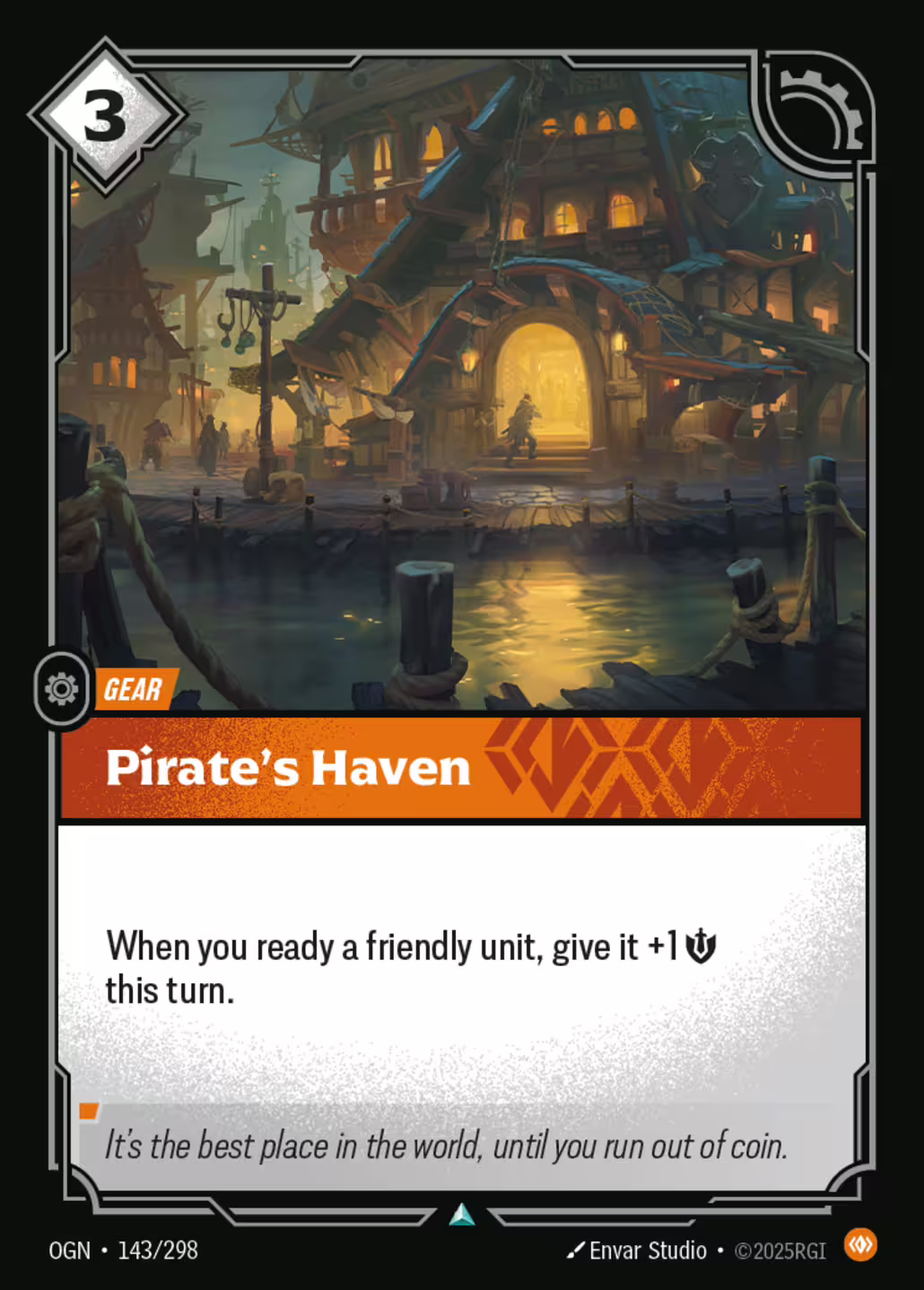 Pirate's Haven, Origins, Standard printing
