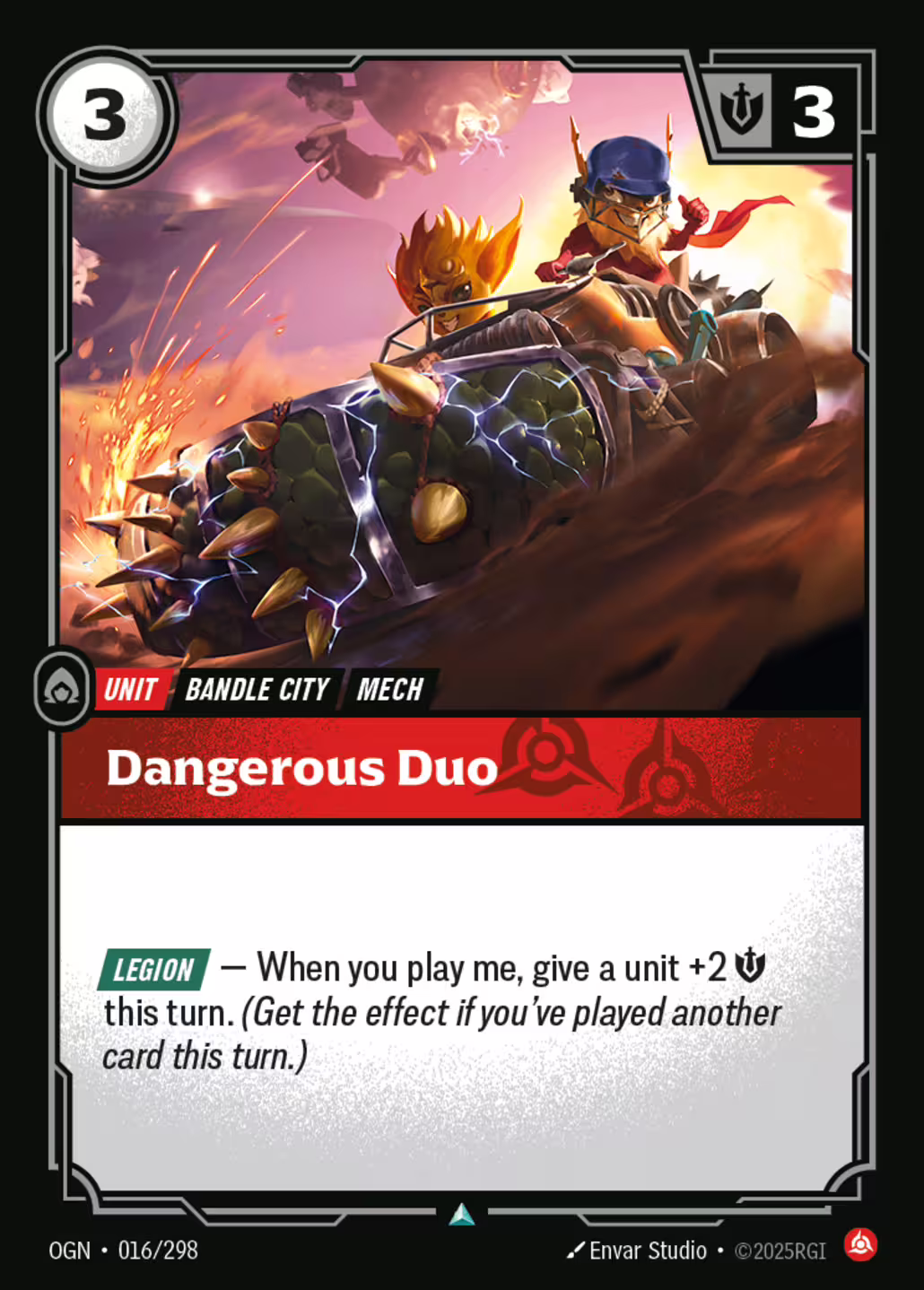 Dangerous Duo, Origins, Standard printing