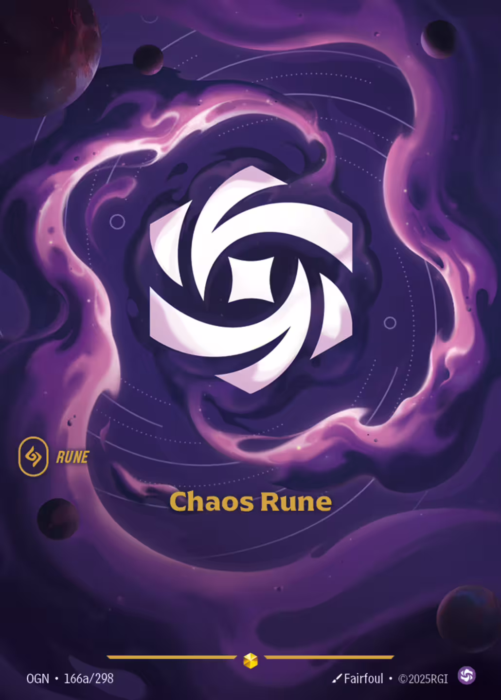 Chaos Rune, Origins, Alt Art printing