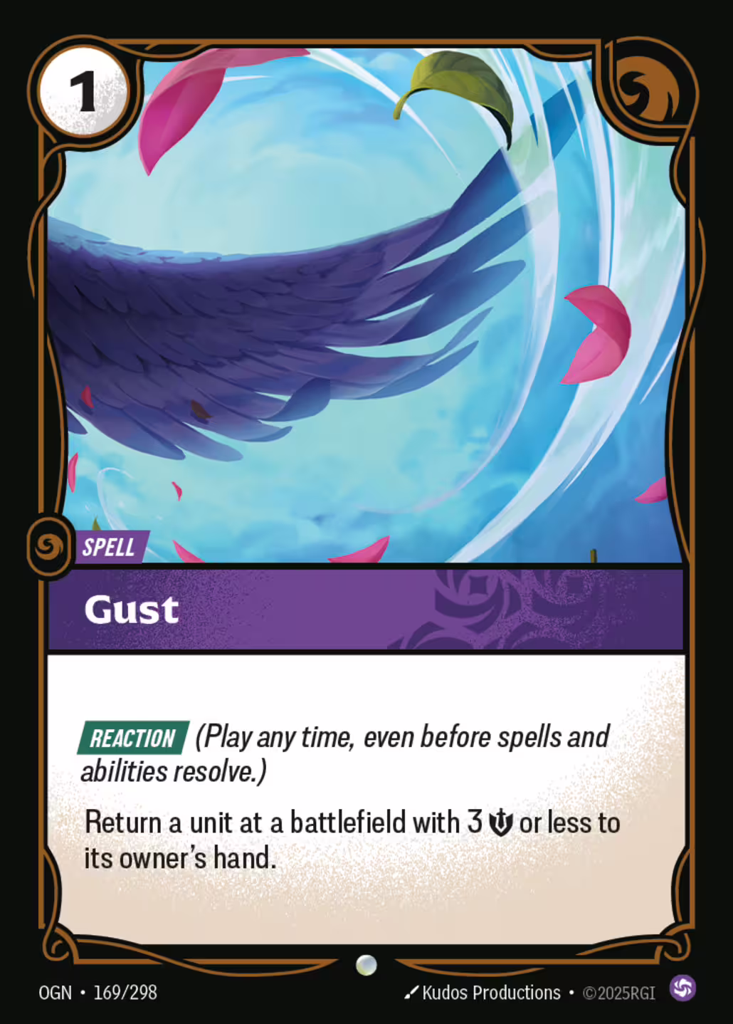 Gust, Origins, Standard printing