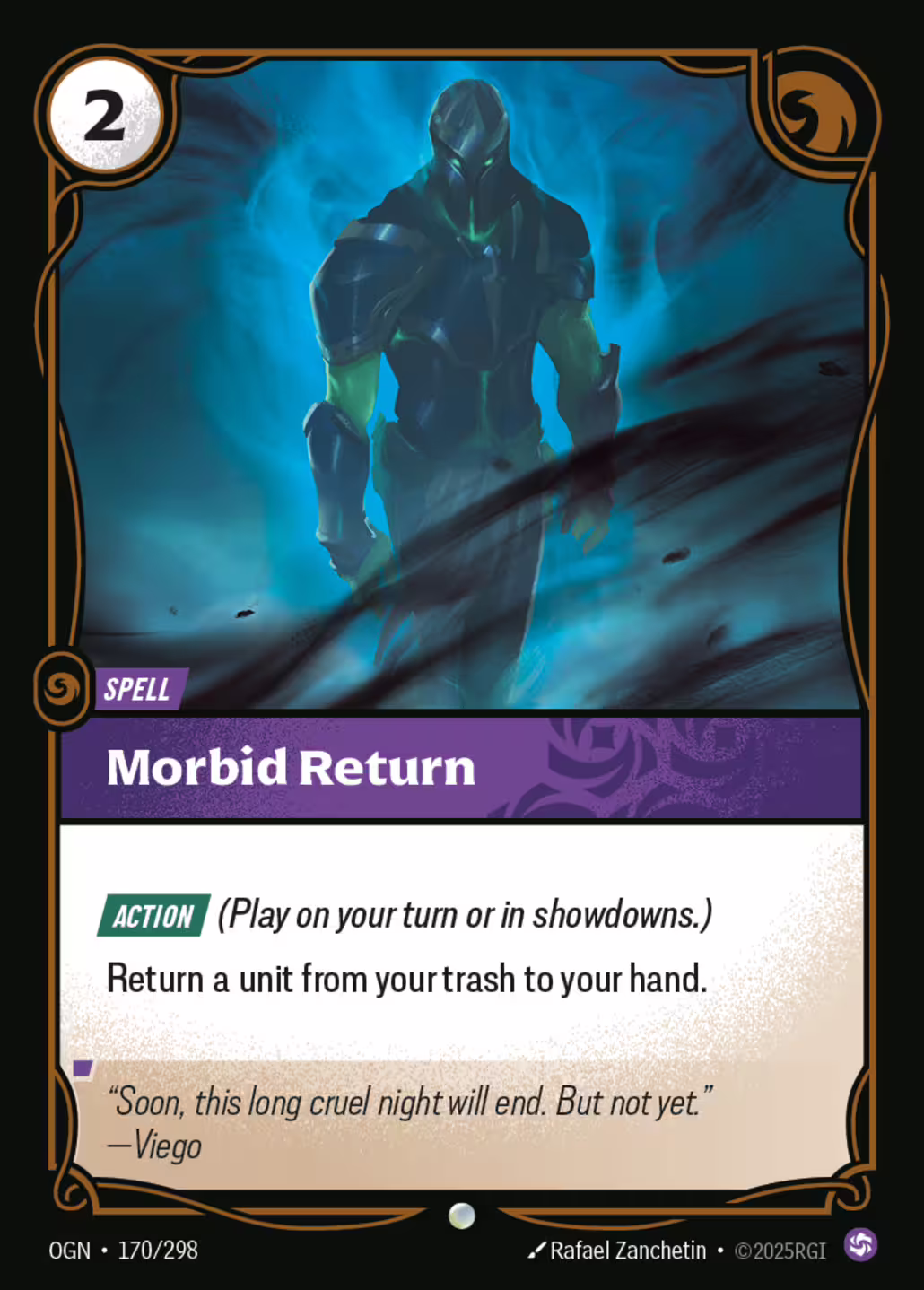 Morbid Return, Origins, Standard printing