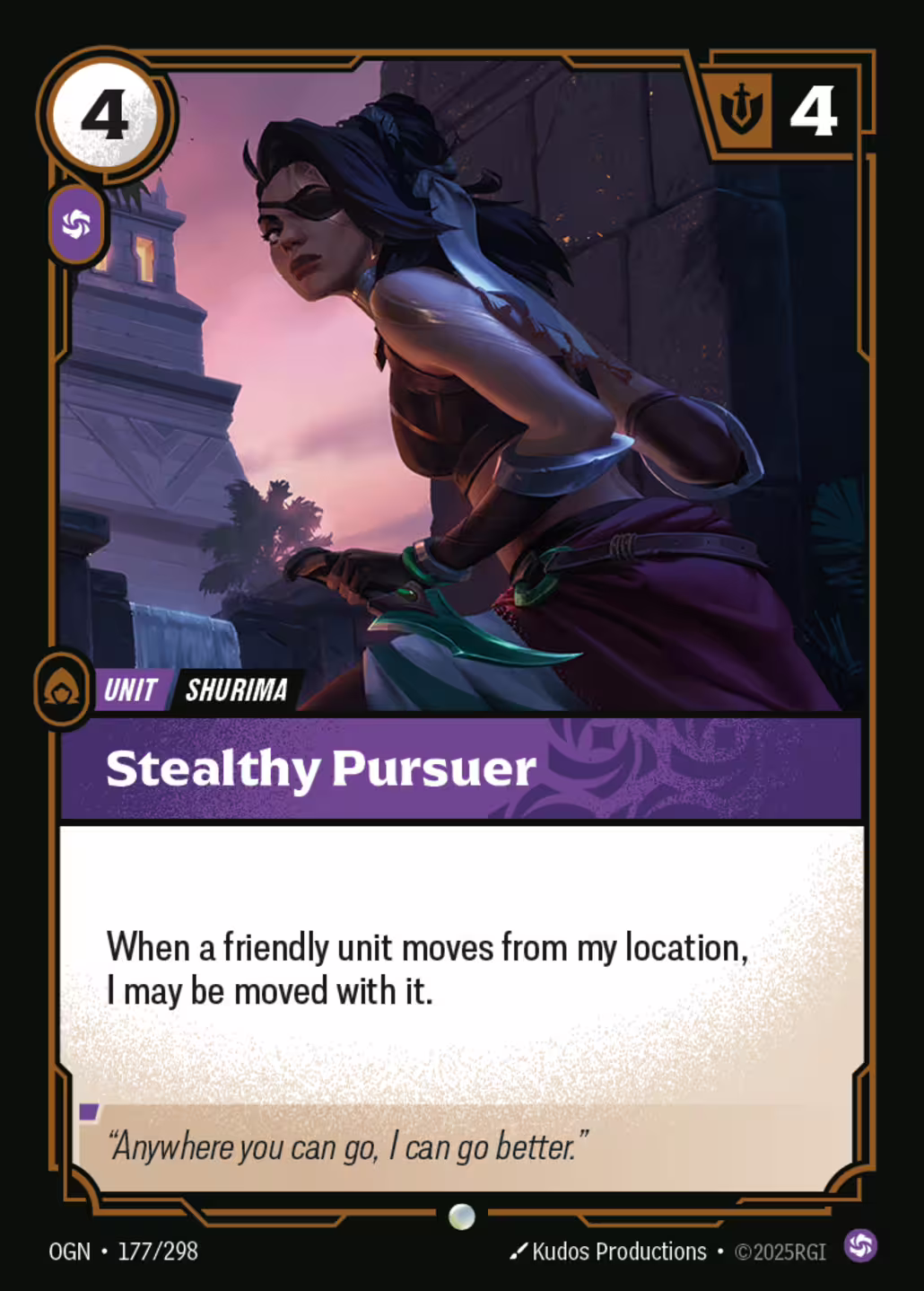 Stealthy Pursuer, Origins, Standard printing