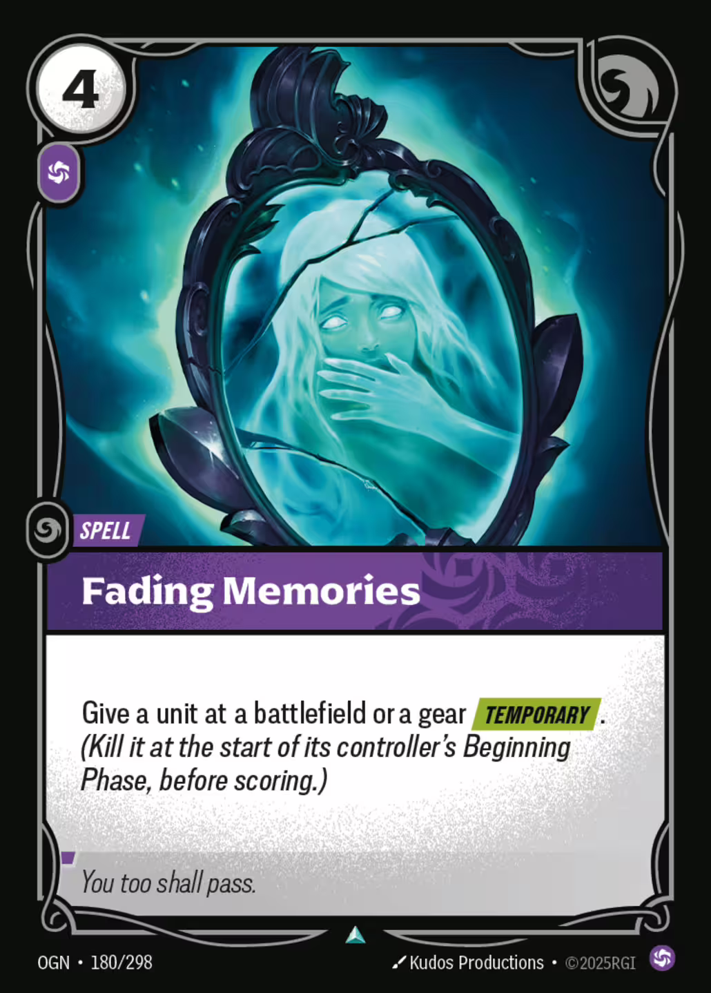 Fading Memories, Origins, Standard printing
