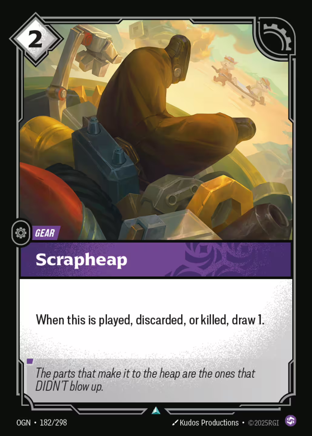 Scrapheap, Origins, Standard printing