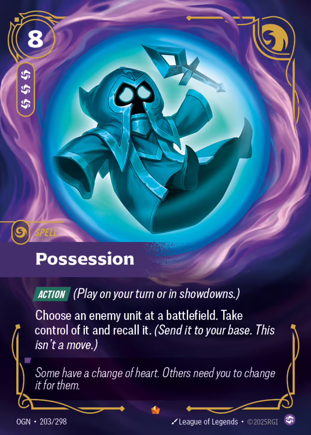 Possession, Origins, Standard printing