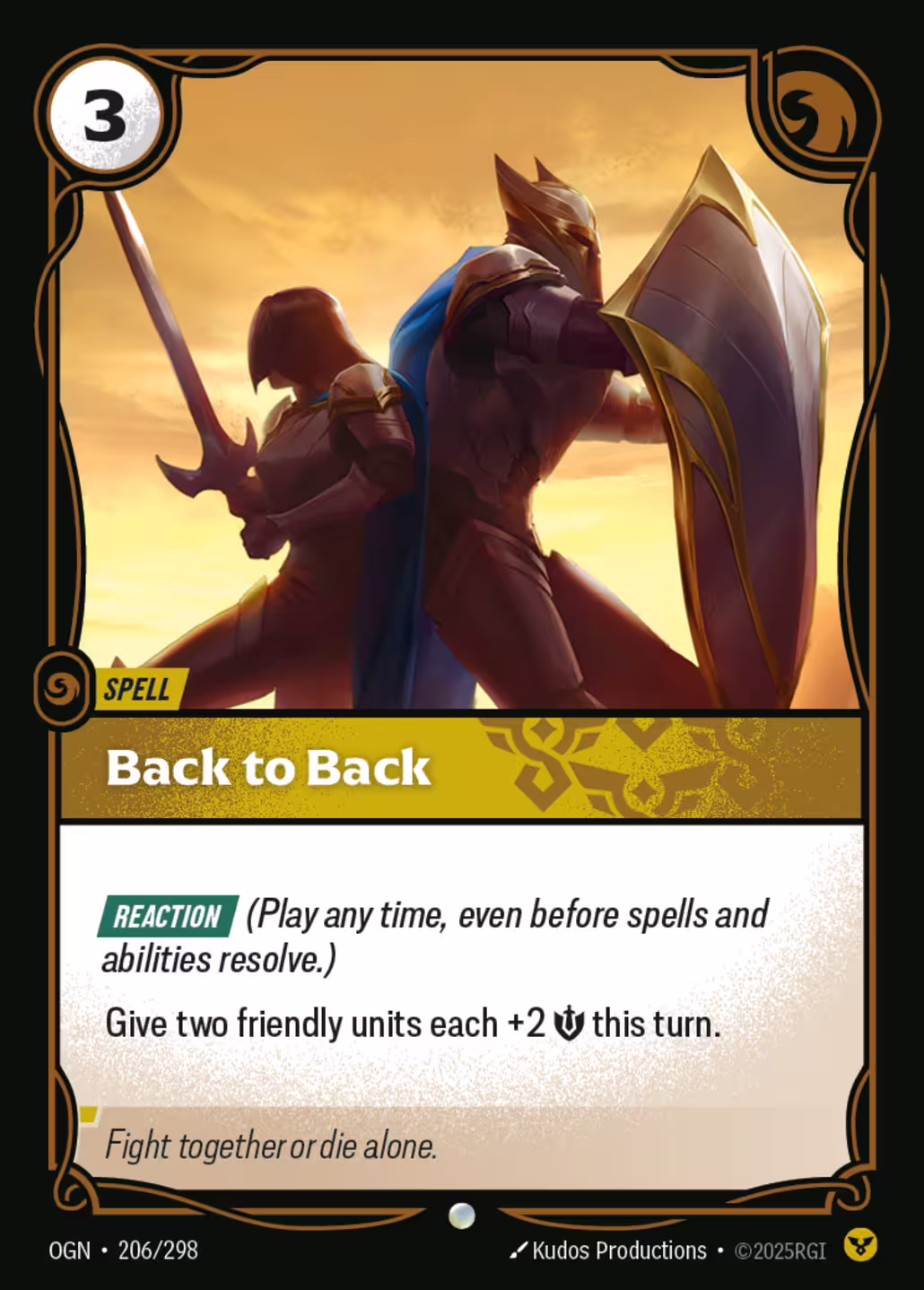 Back to Back, Origins, Standard printing