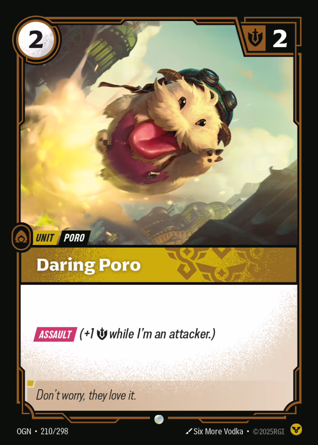 Daring Poro, Origins, Standard printing