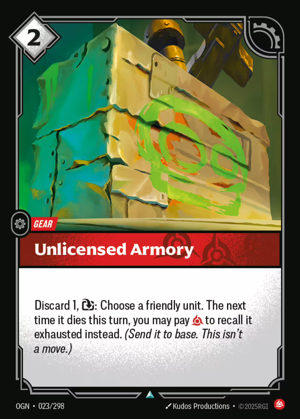 Unlicensed Armory, Origins, Standard printing