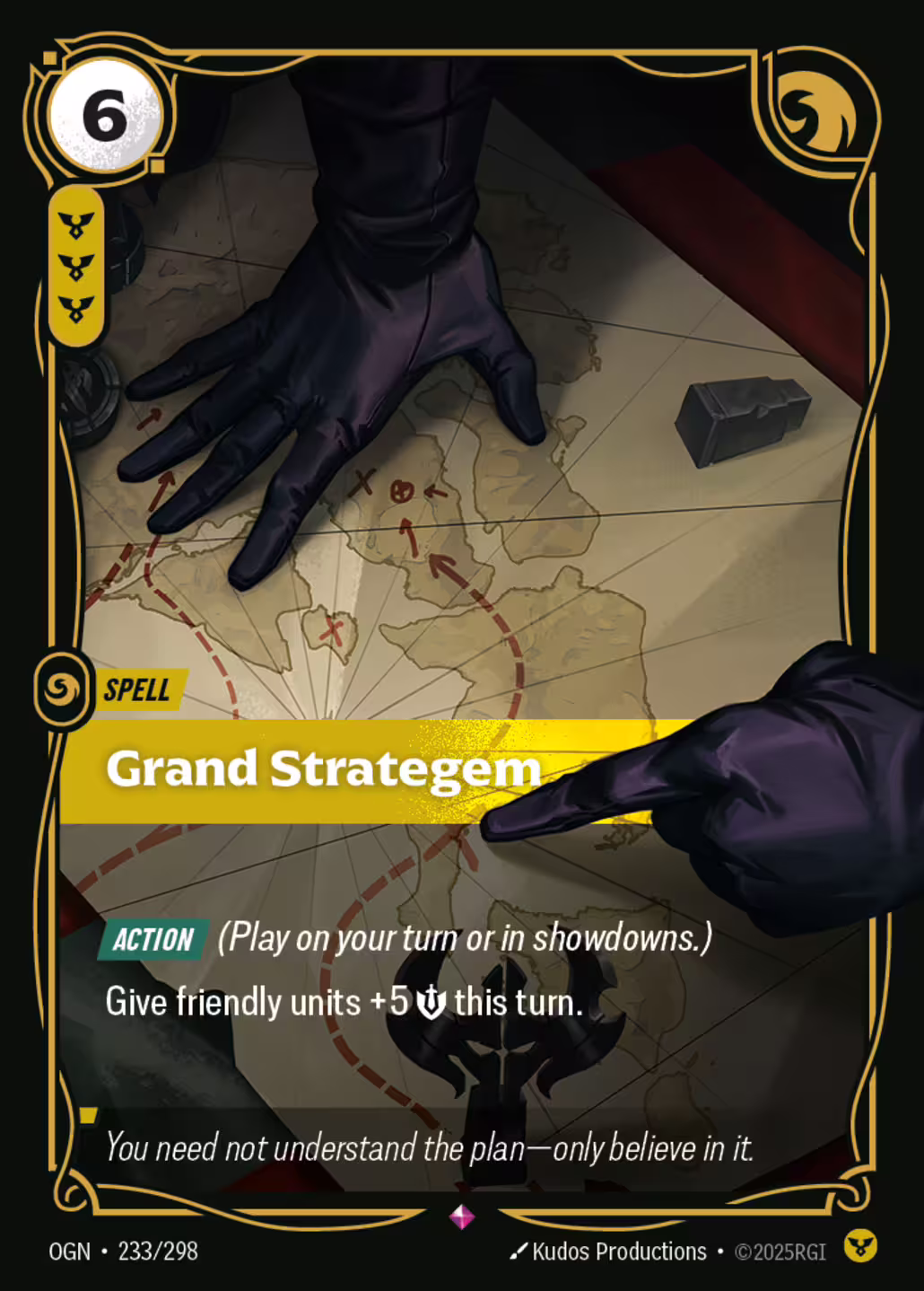 Grand Strategem, Origins, Standard printing