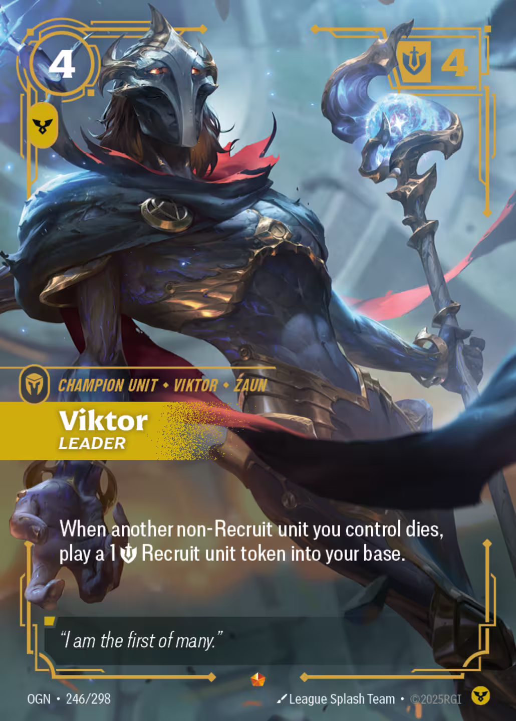 Viktor, Leader, Origins, Standard printing