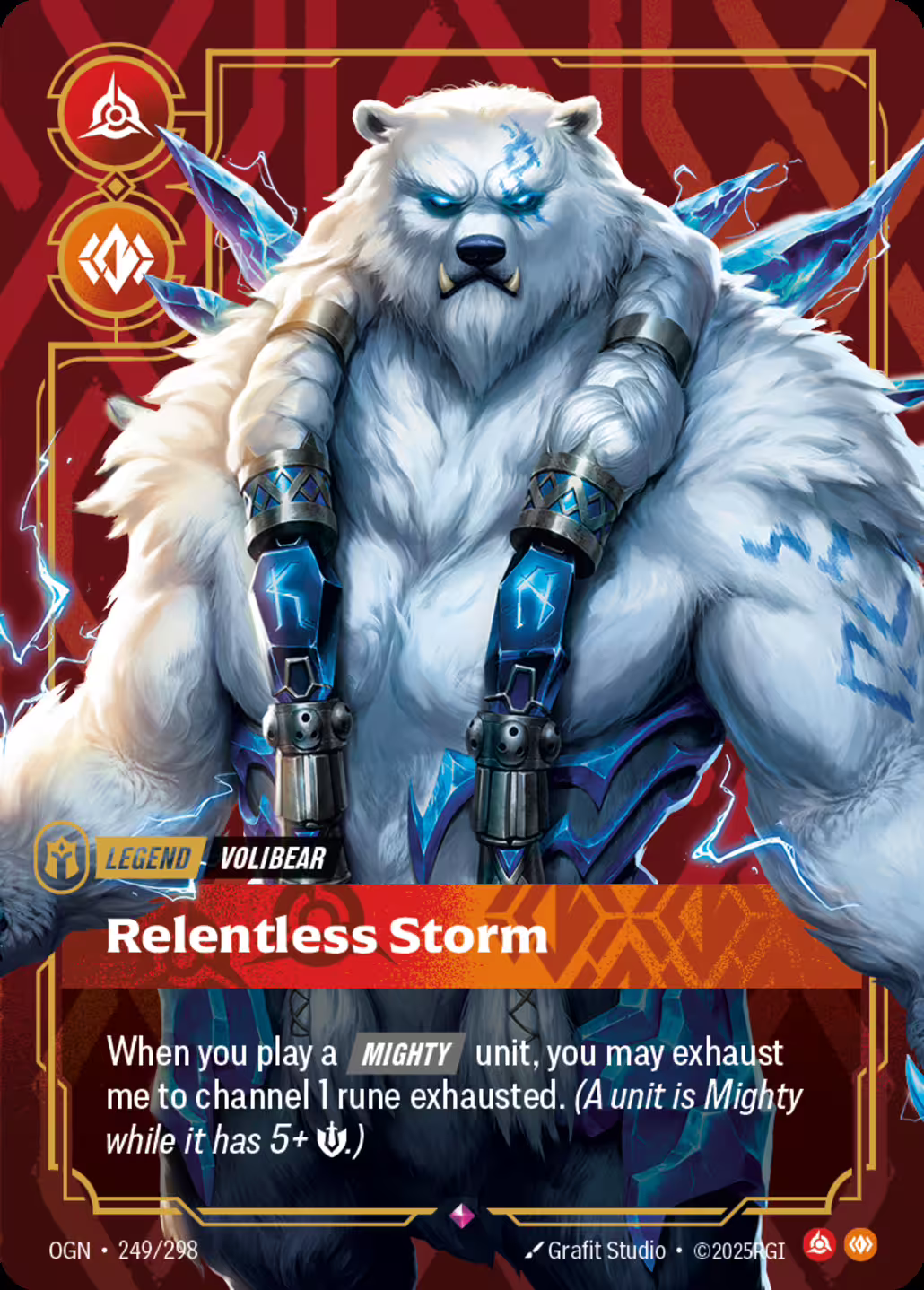 Relentless Storm, Origins, Standard printing