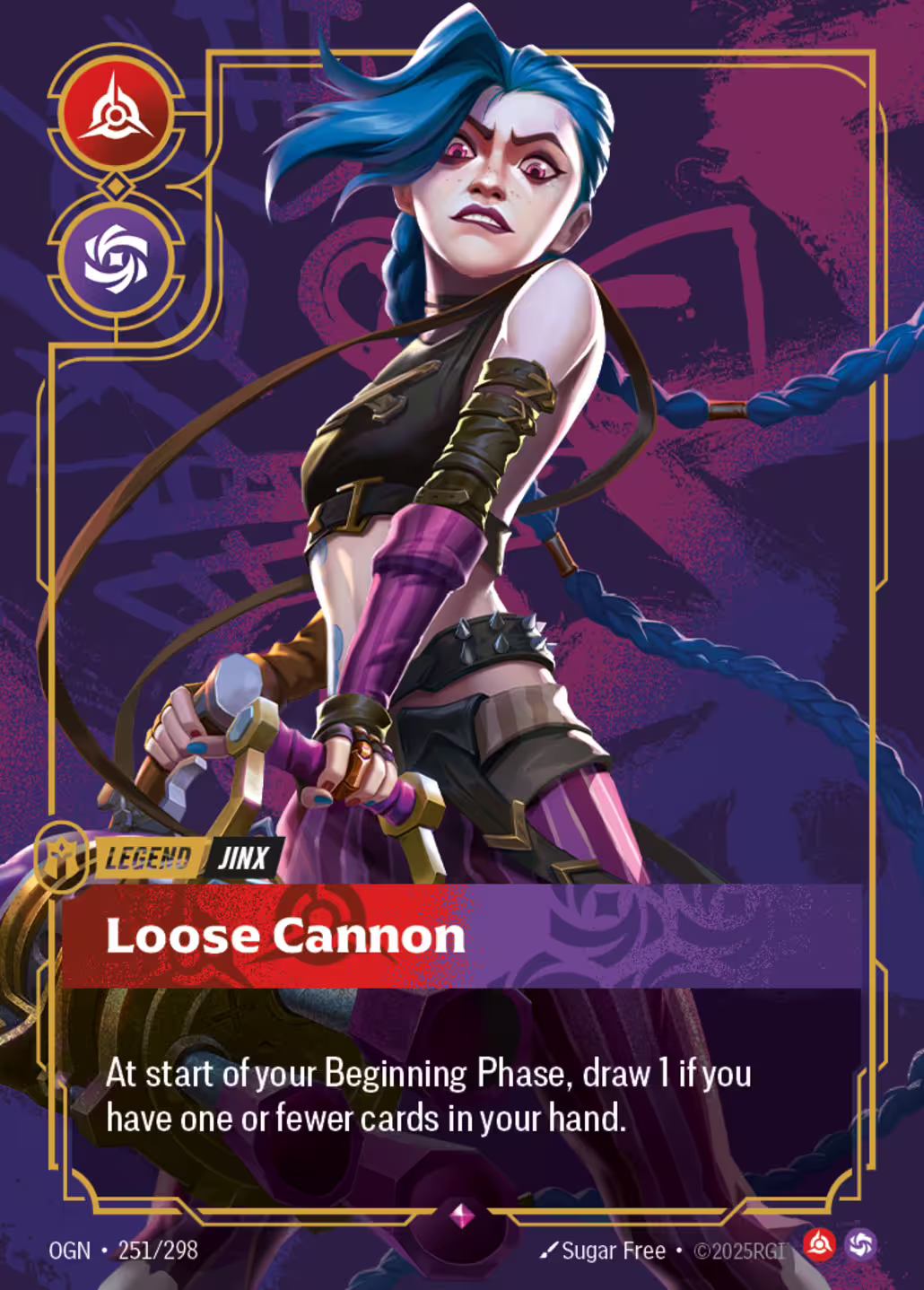 Loose Cannon, Origins, Standard printing