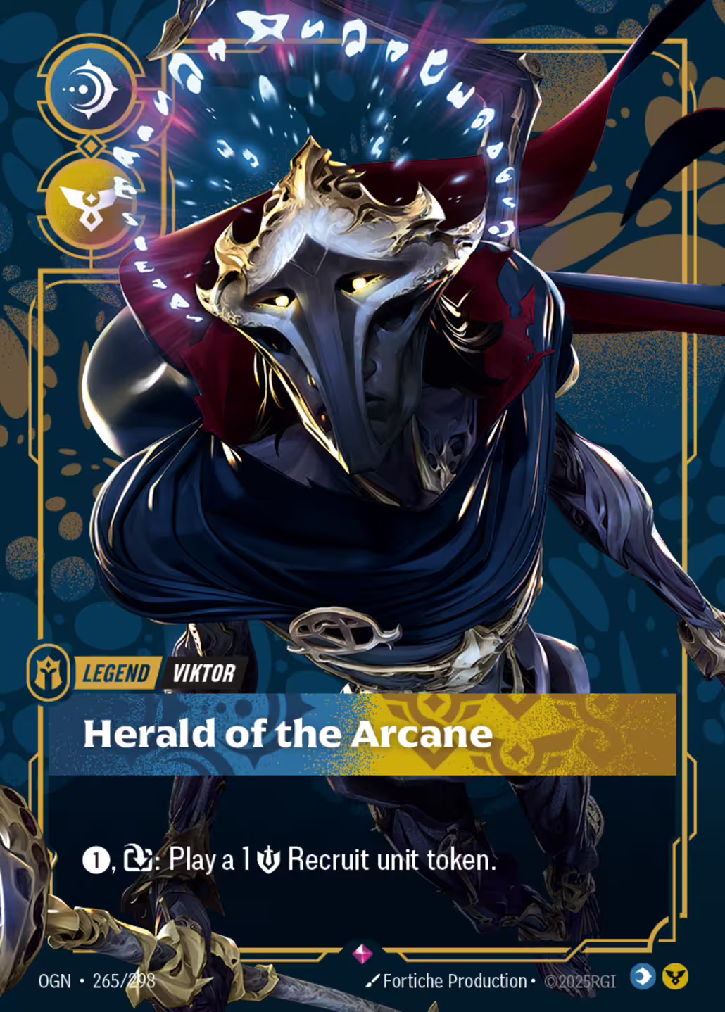 Herald of the Arcane, Origins, Standard printing