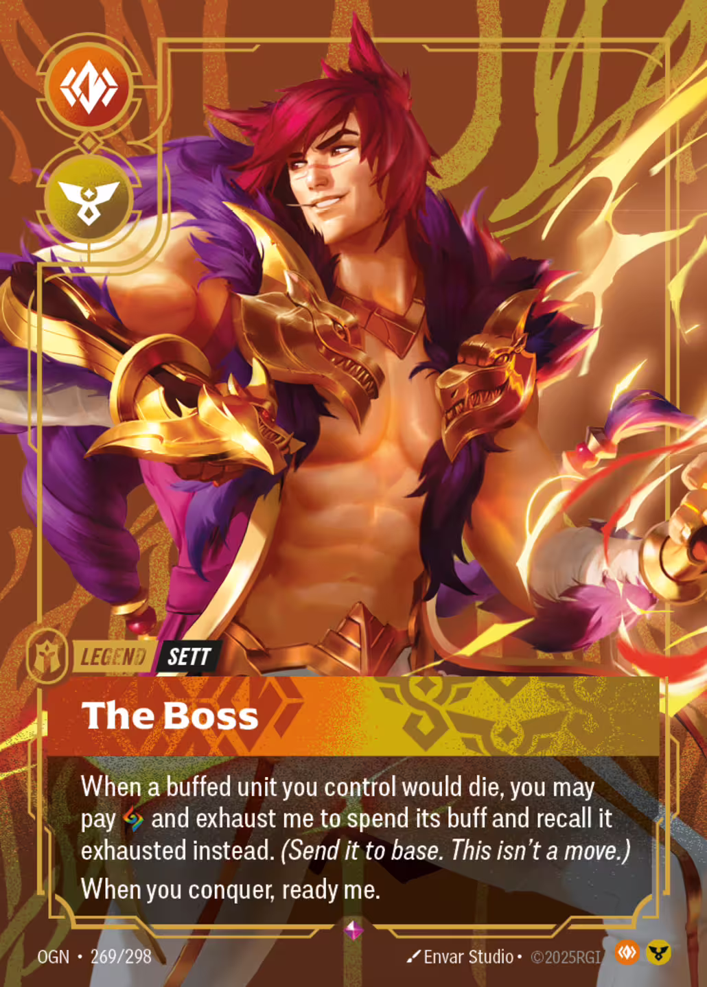 The Boss, Origins, Standard printing