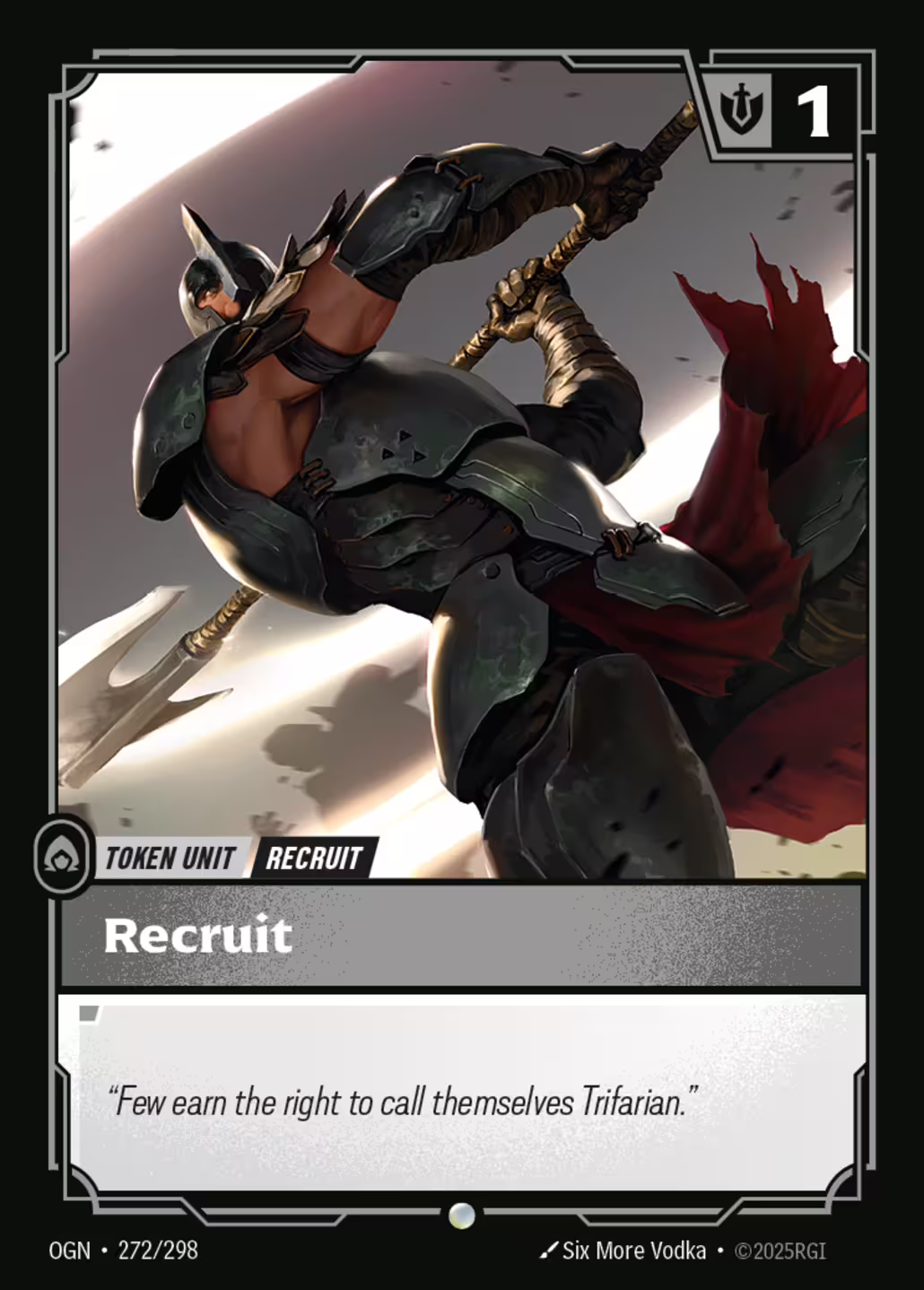 Recruit, Origins, Standard printing