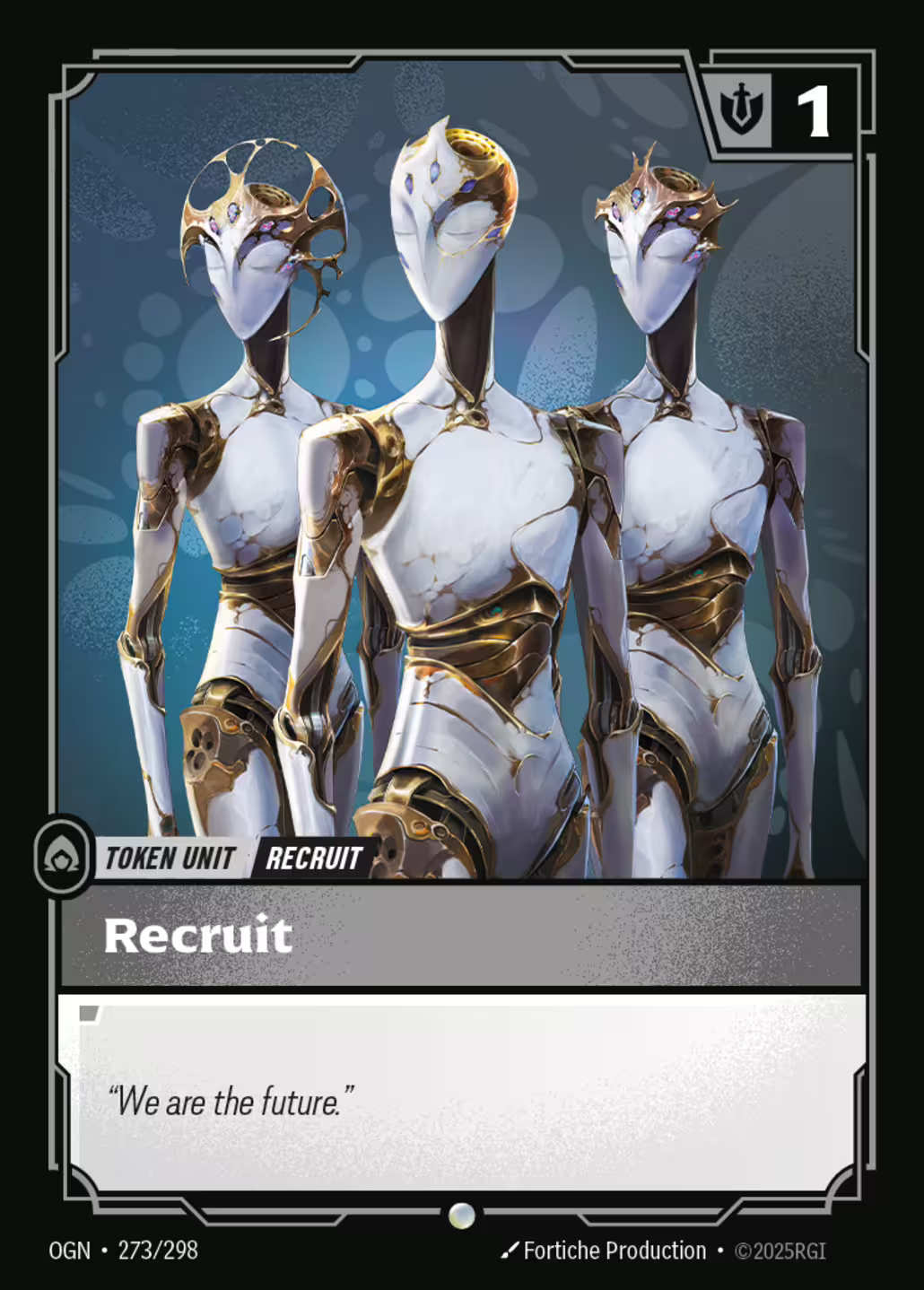 Recruit, Origins, Standard printing