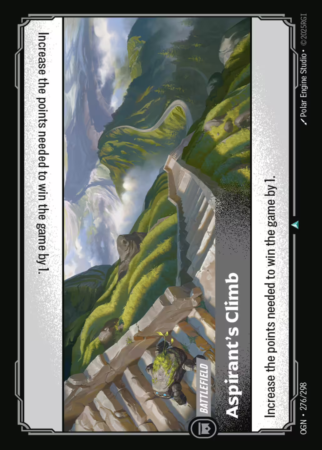Aspirant's Climb, Origins, Standard printing