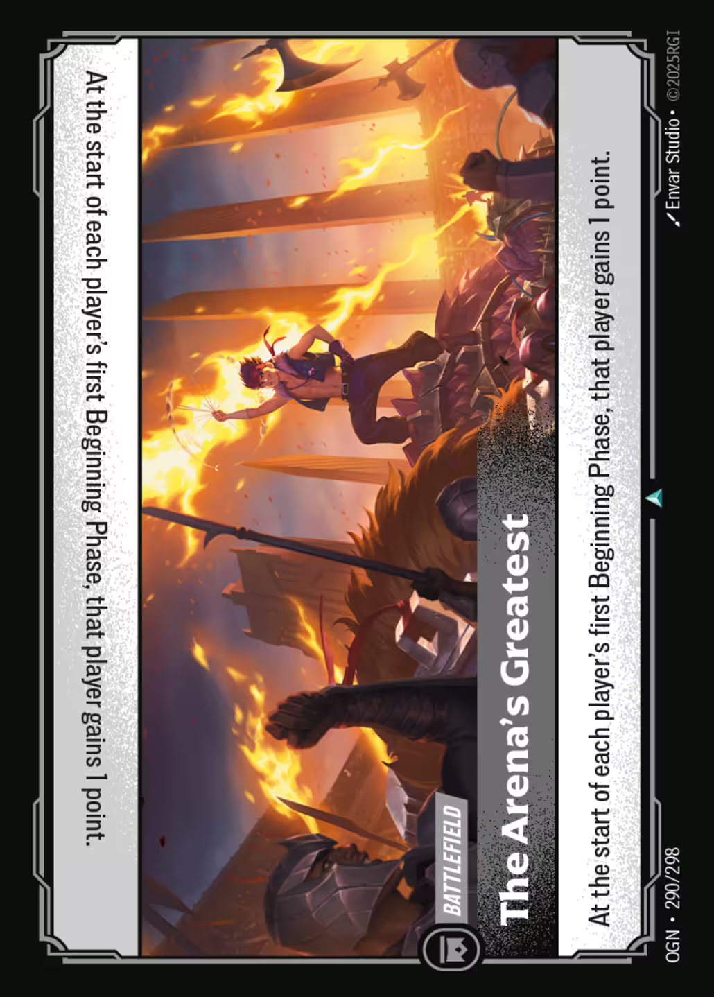 The Arena's Greatest, Origins, Standard printing
