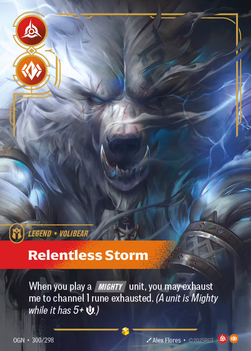 Relentless Storm, Origins, Overnumbered printing