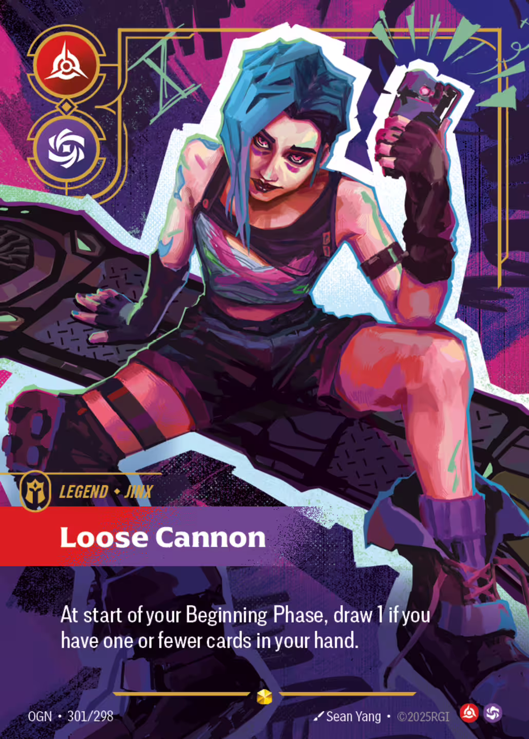 Loose Cannon, Origins, Overnumbered printing