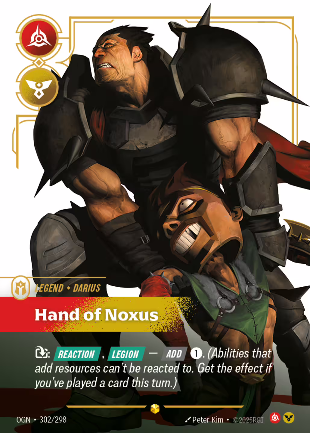 Hand of Noxus, Origins, Overnumbered printing