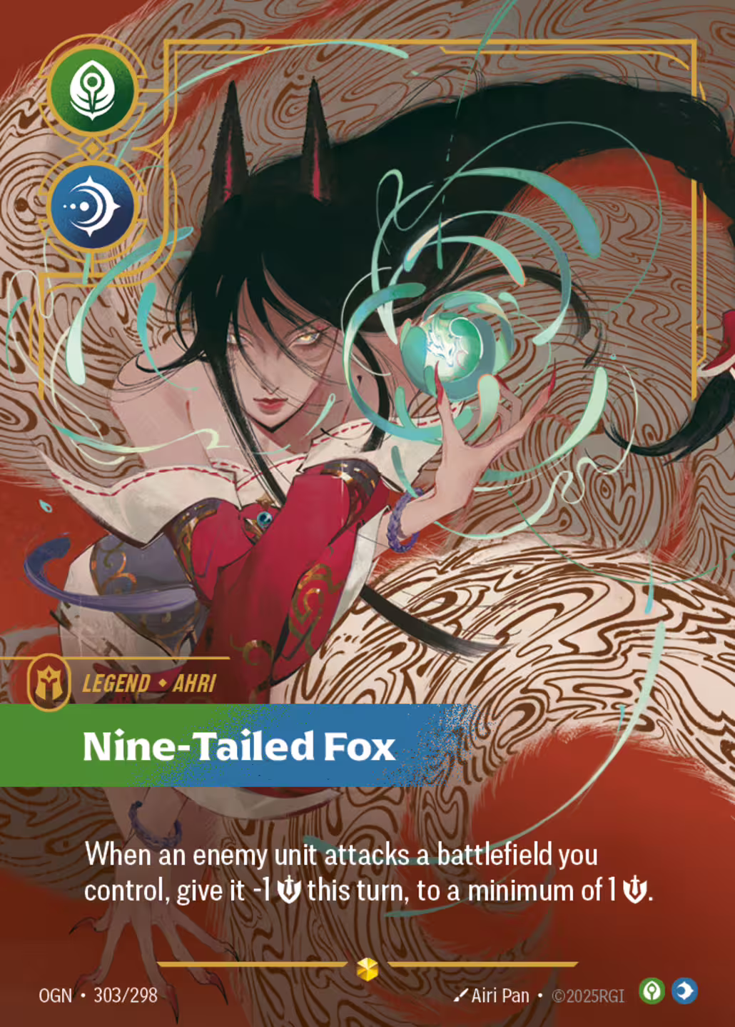 Nine-Tailed Fox, Origins, Overnumbered printing