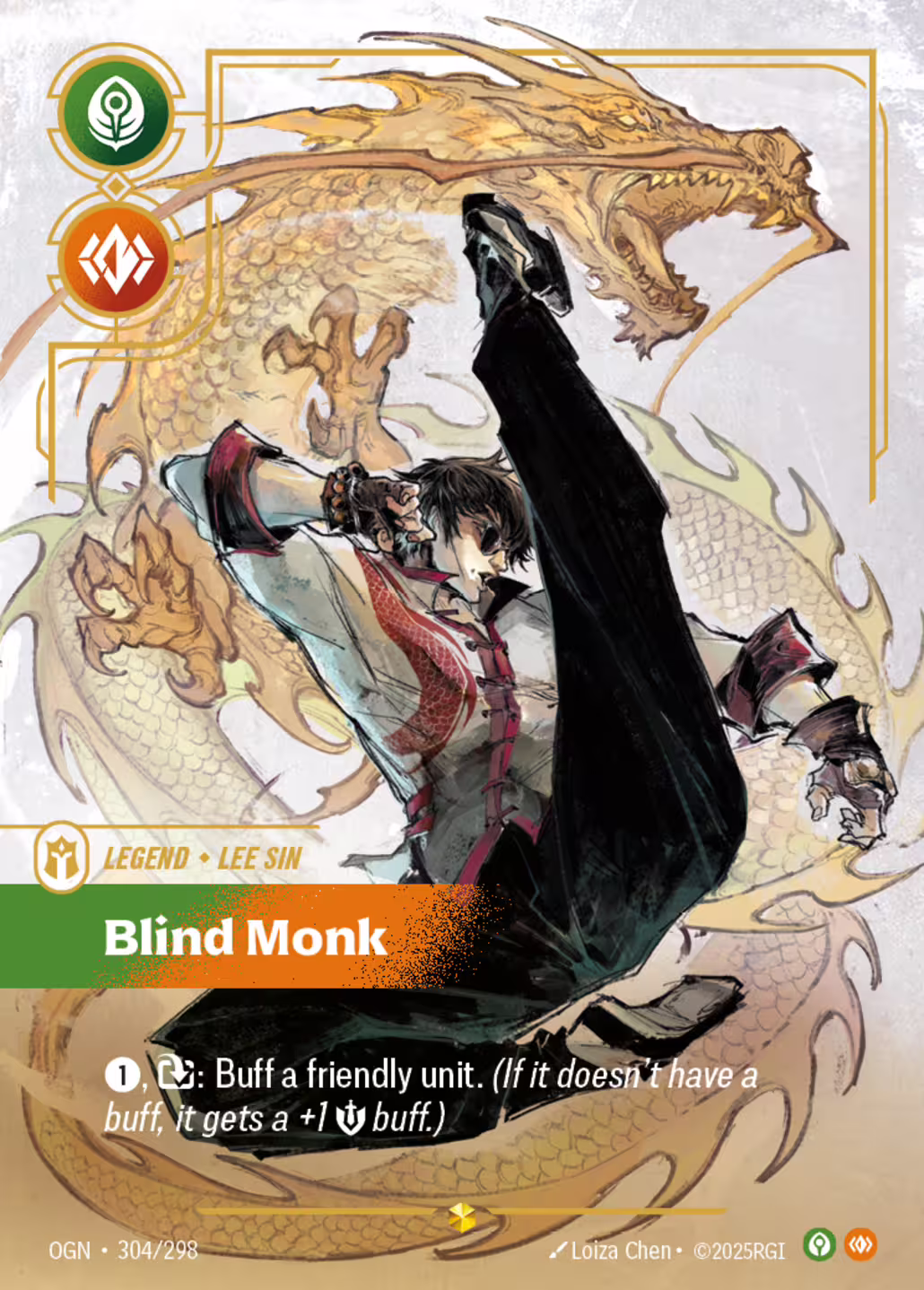 Blind Monk, Origins, Overnumbered printing