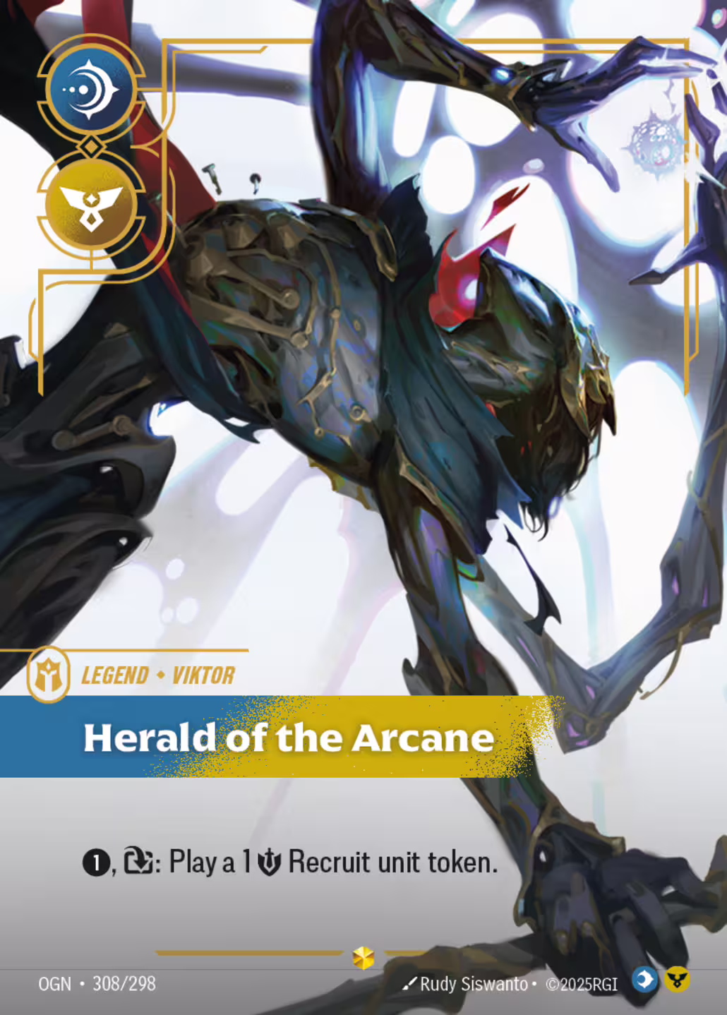 Herald of the Arcane, Origins, Overnumbered printing