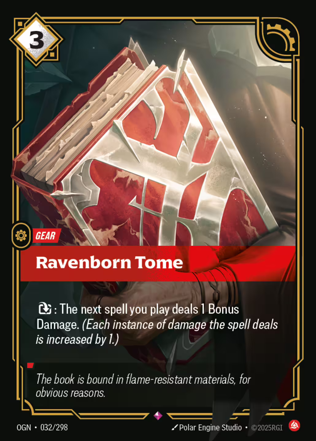 Ravenborn Tome, Origins, Standard printing