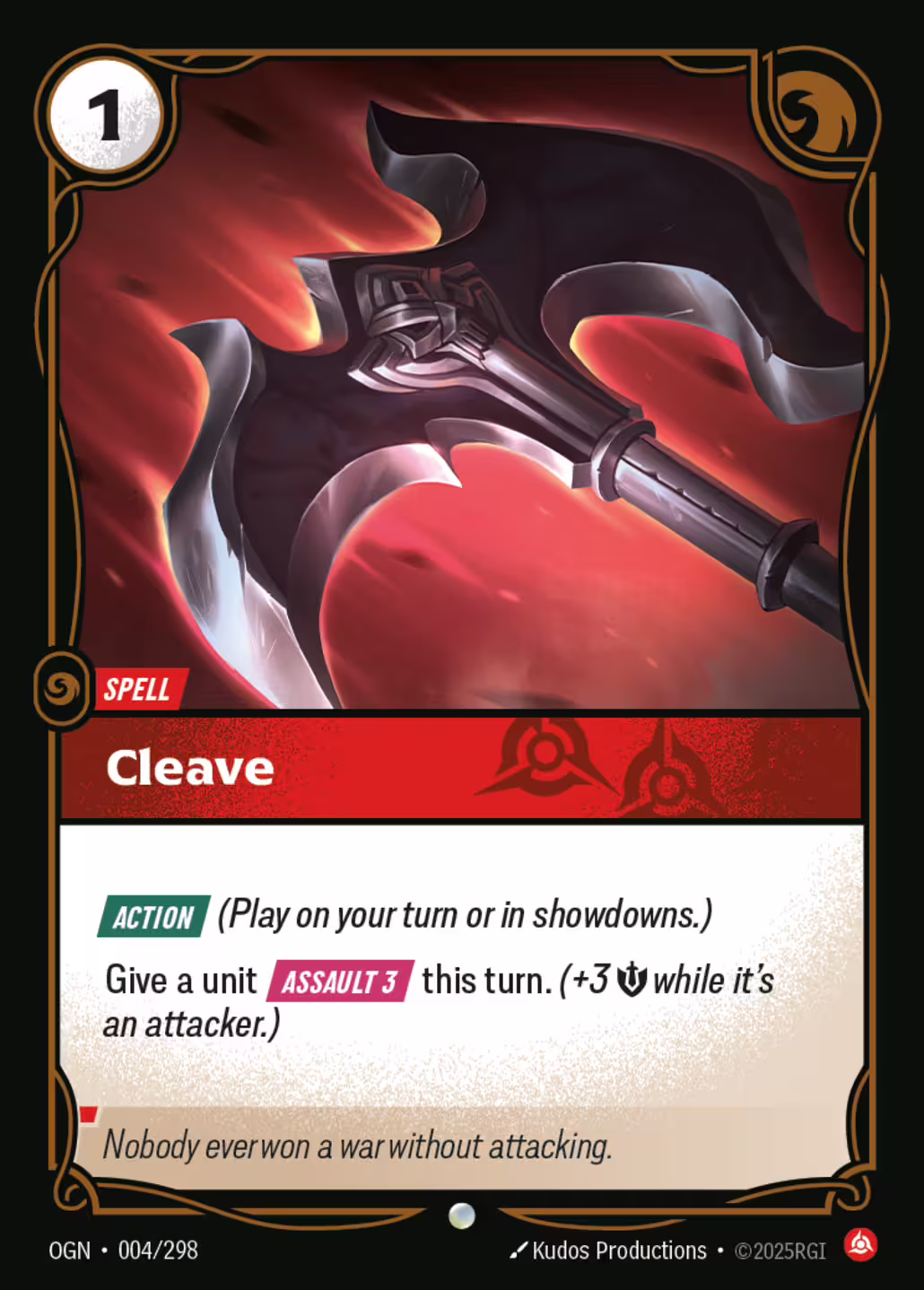 Cleave, Origins, Standard printing