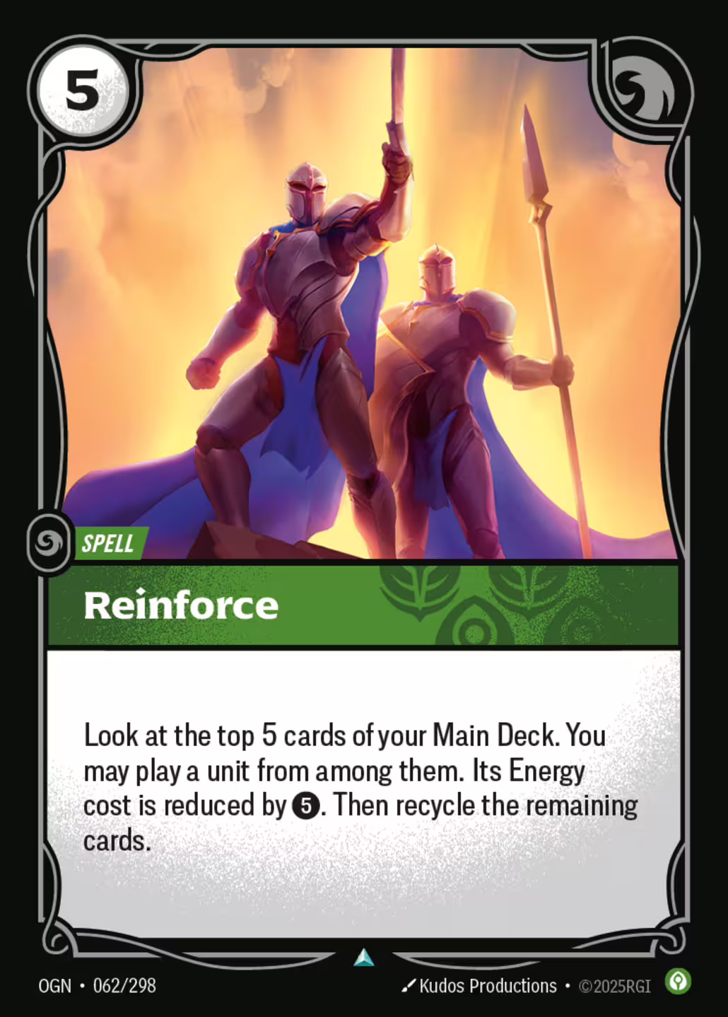 Reinforce, Origins, Standard printing
