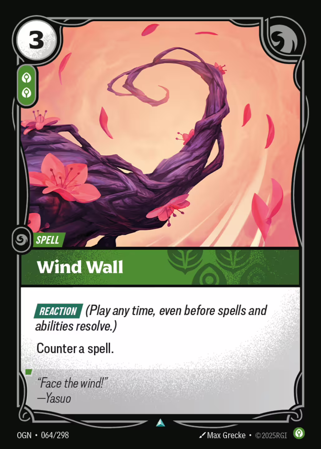 Wind Wall, Origins, Standard printing