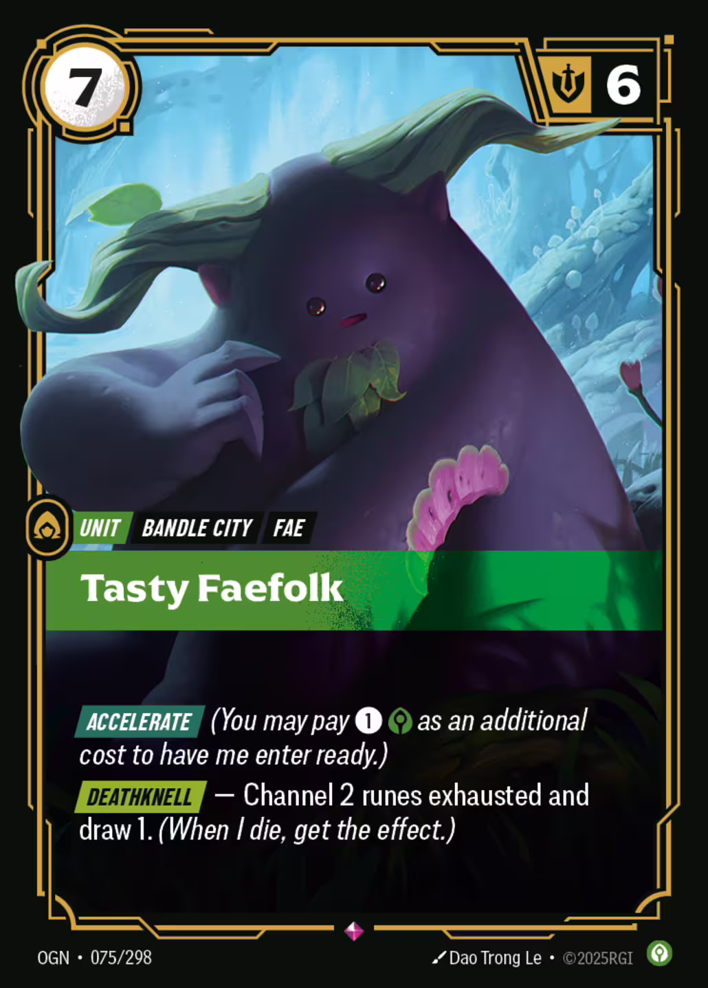 Tasty Faefolk, Origins, Standard printing