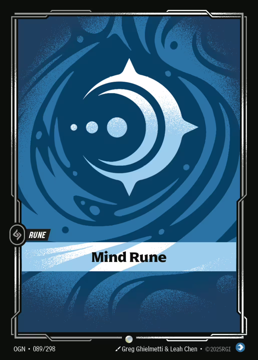 Mind Rune, Origins, Standard printing