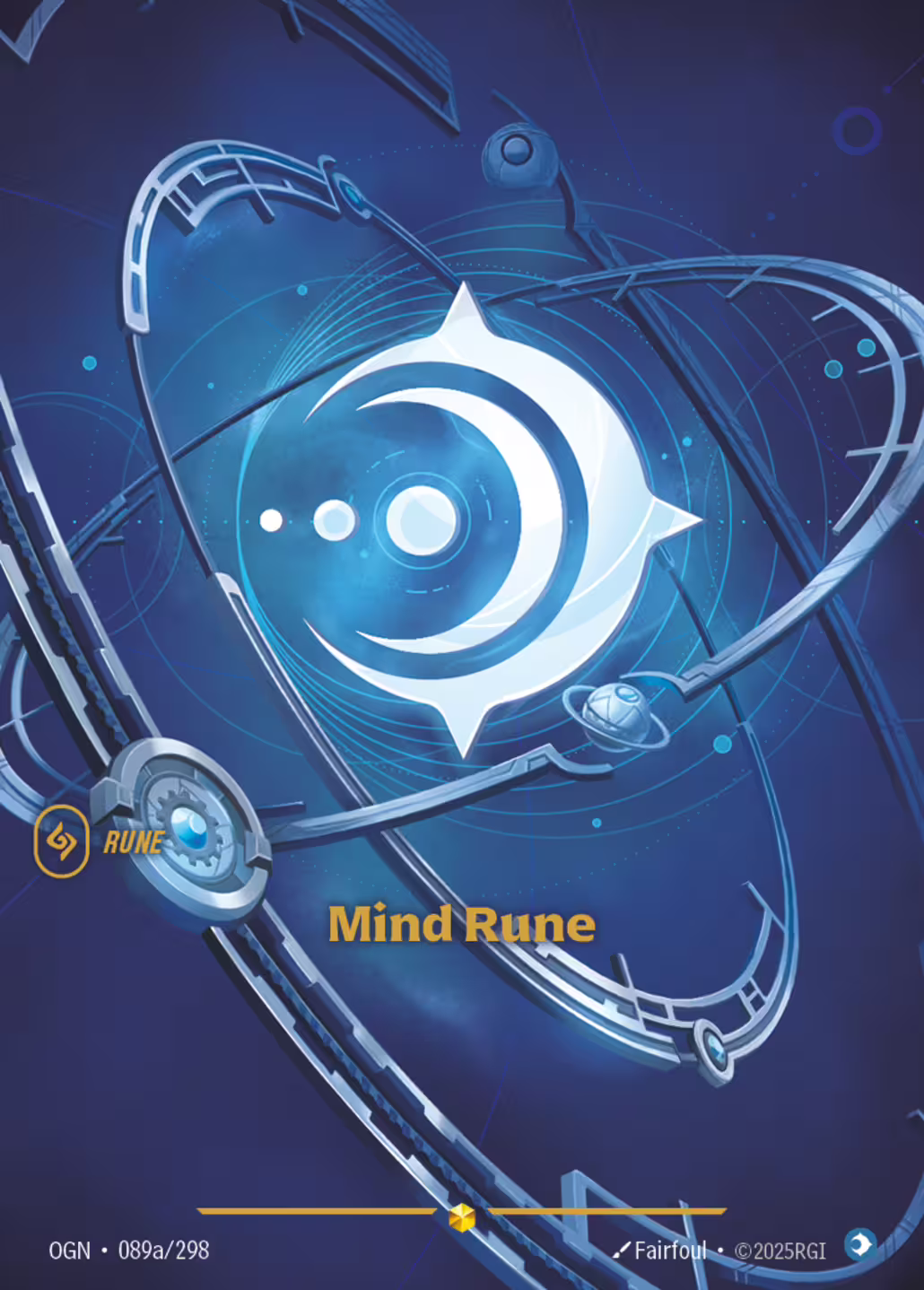 Mind Rune, Origins, Alt Art printing