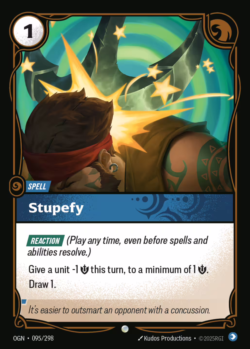 Stupefy, Origins, Standard printing