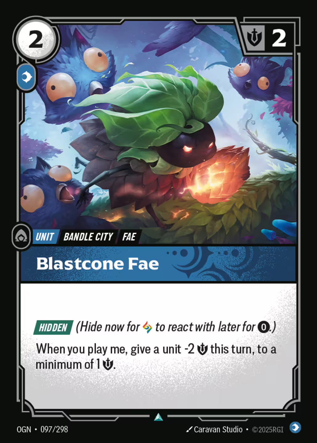 Blastcone Fae, Origins, Standard printing