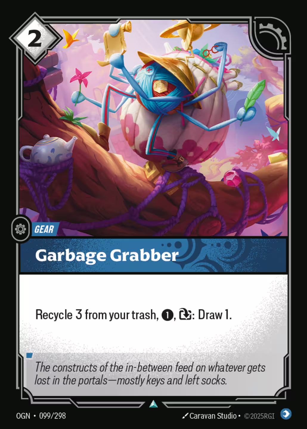 Garbage Grabber, Origins, Standard printing