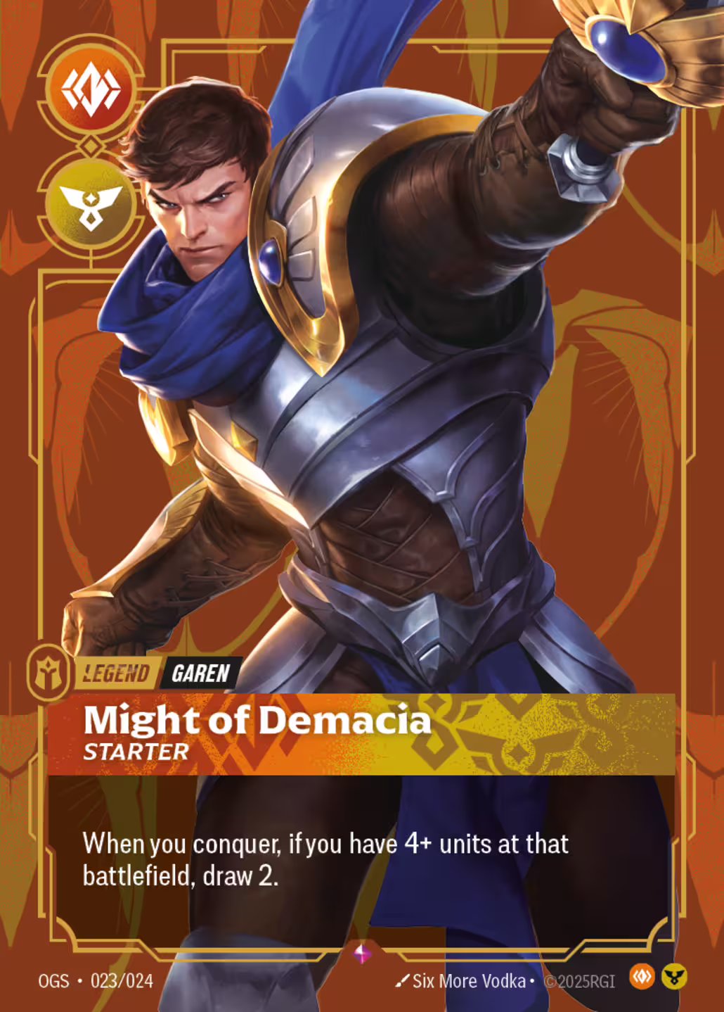Might of Demacia, Origins: Proving Grounds, Standard printing