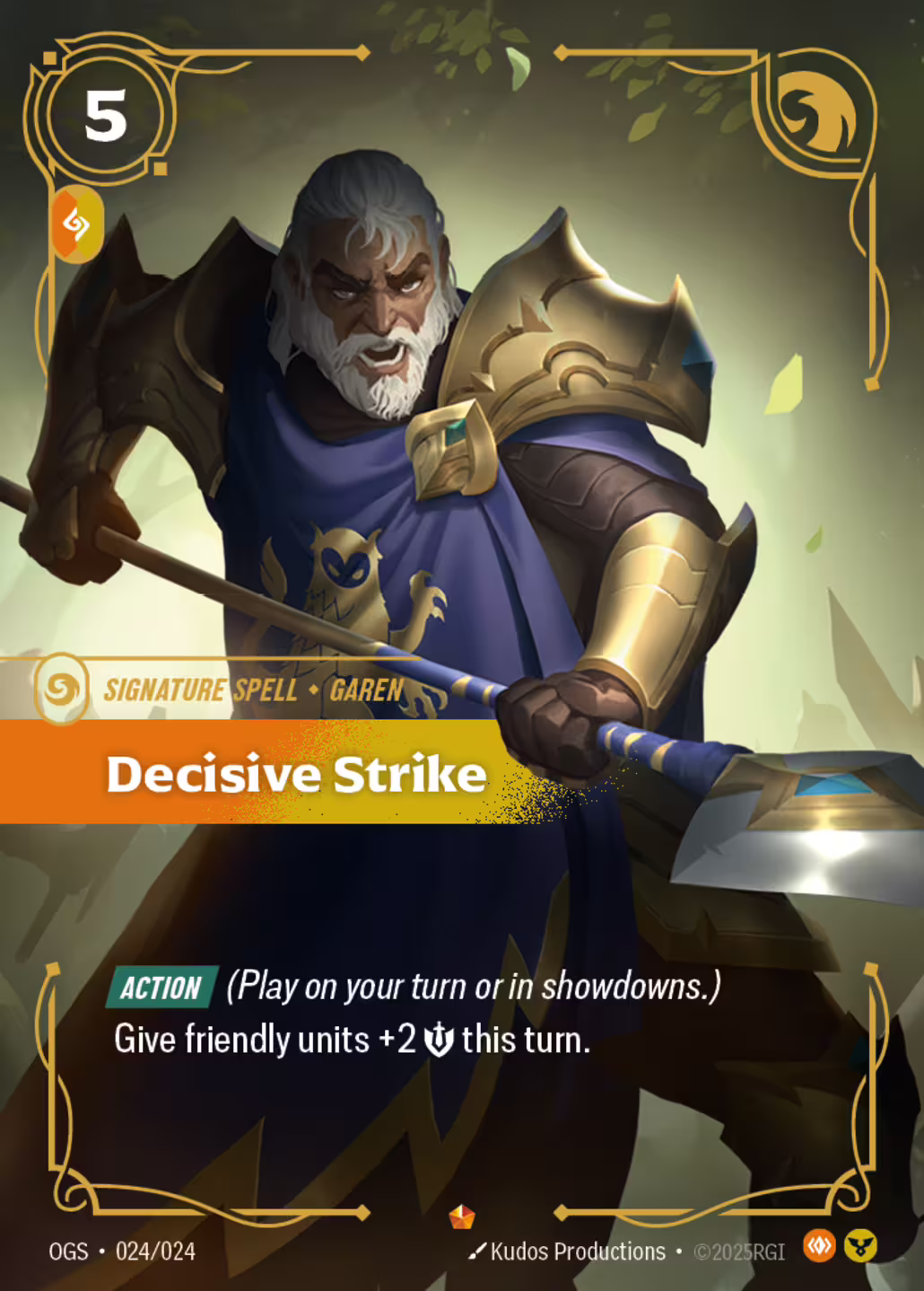 Decisive Strike, Origins: Proving Grounds, Standard printing