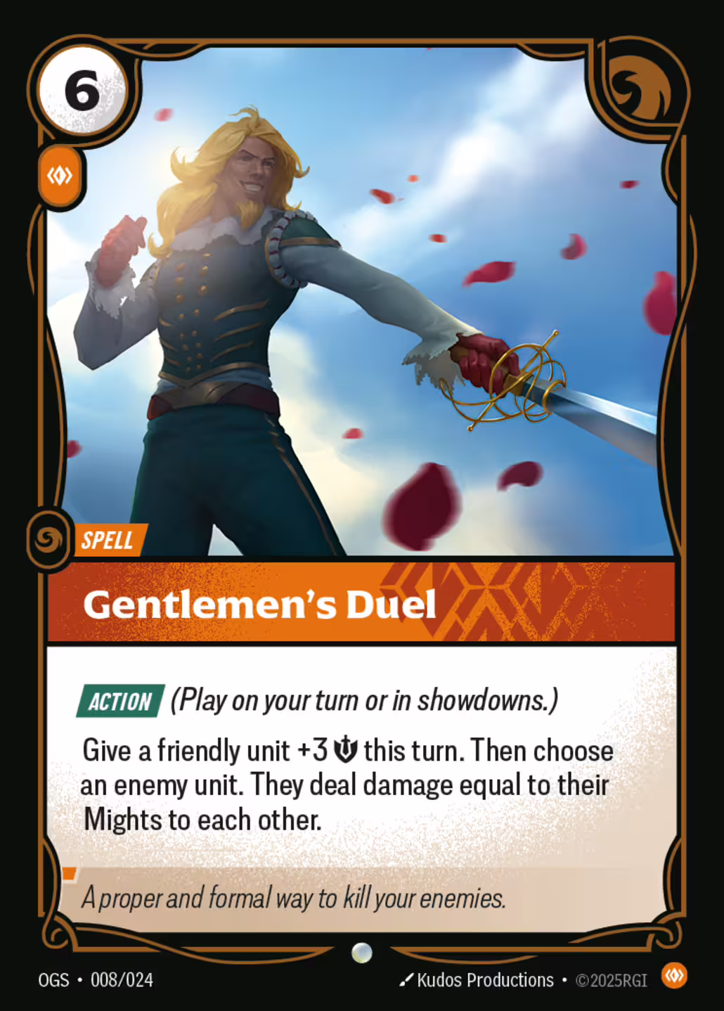 Gentlemen's Duel, Origins: Proving Grounds, Standard printing