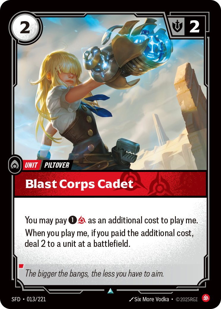 SFD 13, Standard printing