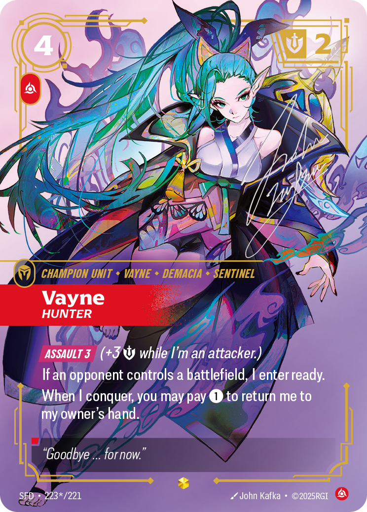 SFD 223s, Signature printing